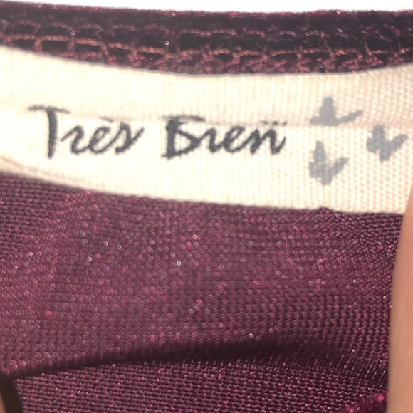 Tres Bien maroon dress! - Picture 3 of 5